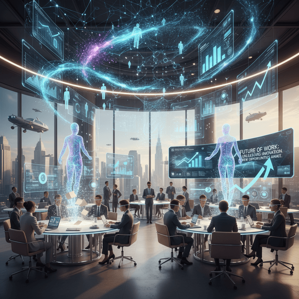 Líderes destacan que la IA está generando nuevos empleos y transformando industrias, con startups y bancos innovando para aprovechar su potencial en 2025.