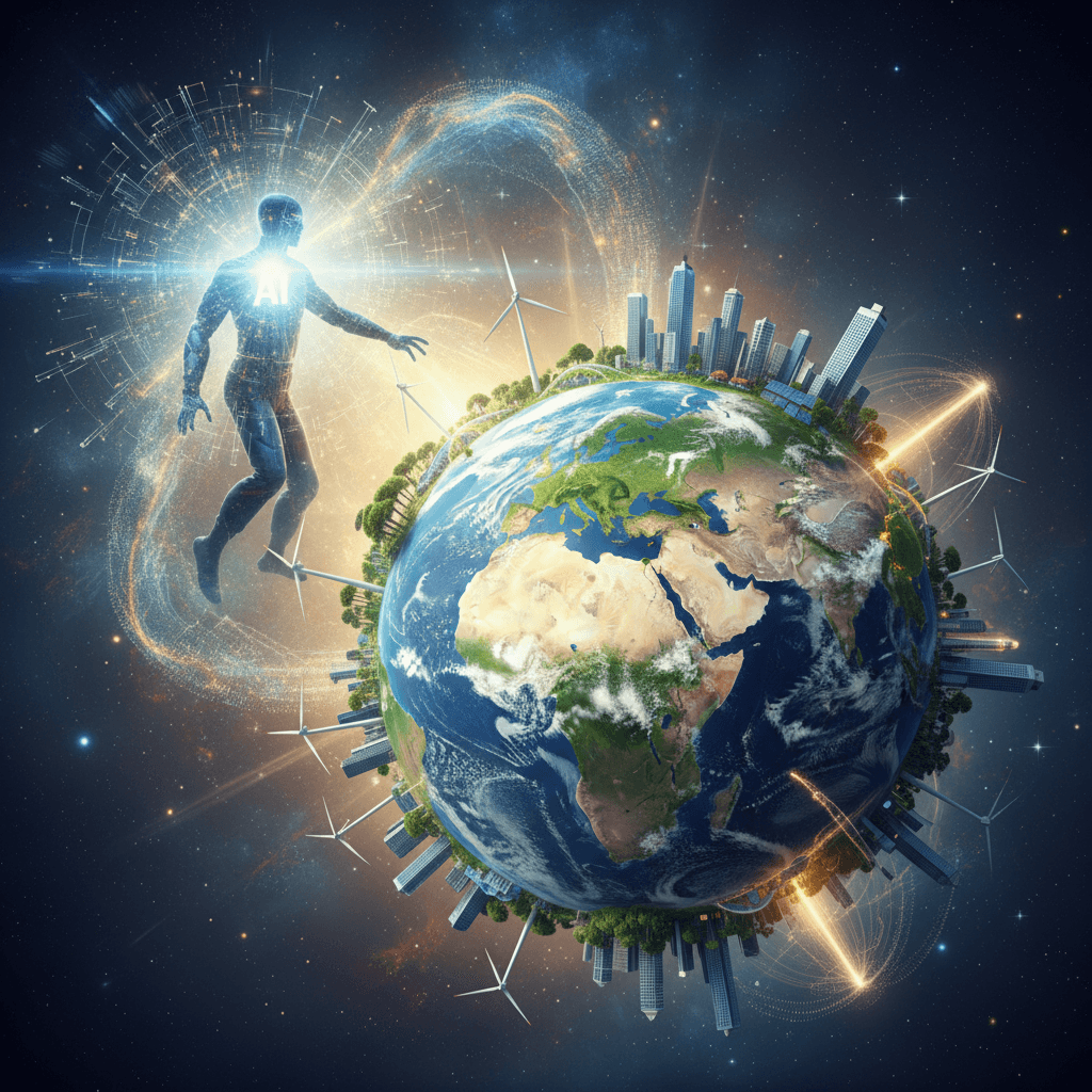 IA generativa: clave para los ODS en empresas, mejorando eficiencia y sostenibilidad con innovación rápida y responsable.