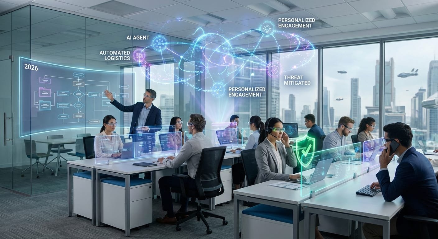 Para 2026, la IA revolucionará las empresas con agentes capaces de automatizar procesos complejos y mejorar la ciberseguridad, como demuestra CaixaBank con Google Cloud